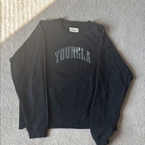 YoungLA Black Sweatshirt